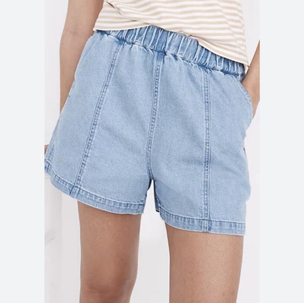 Madewell Light Blue Jean Shorts